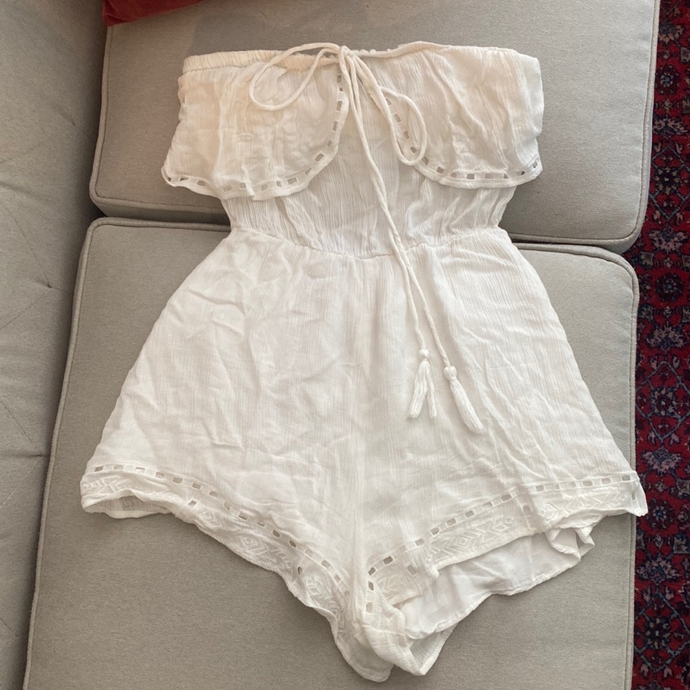 Lush white romper
